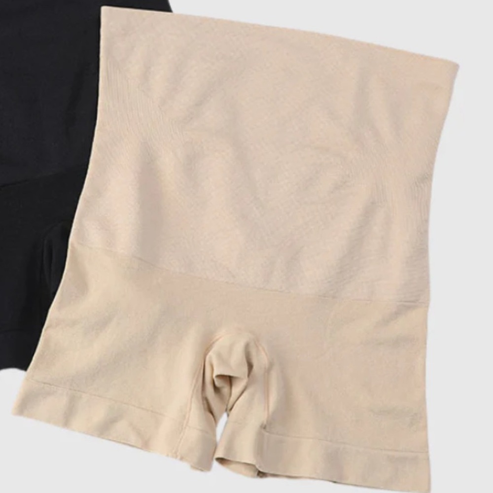 Jockey Black and Cream Shapewear Shorts